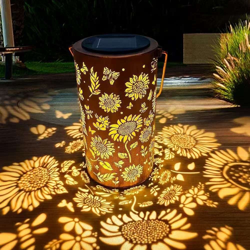 Outdoor Lighting Decoration - Luz de girassol e sombra, luz