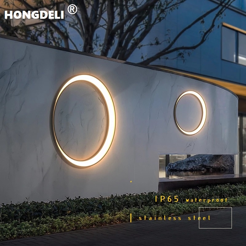 Outdoor Lighting Linear - Luminária de Parede Moderna para Exterior