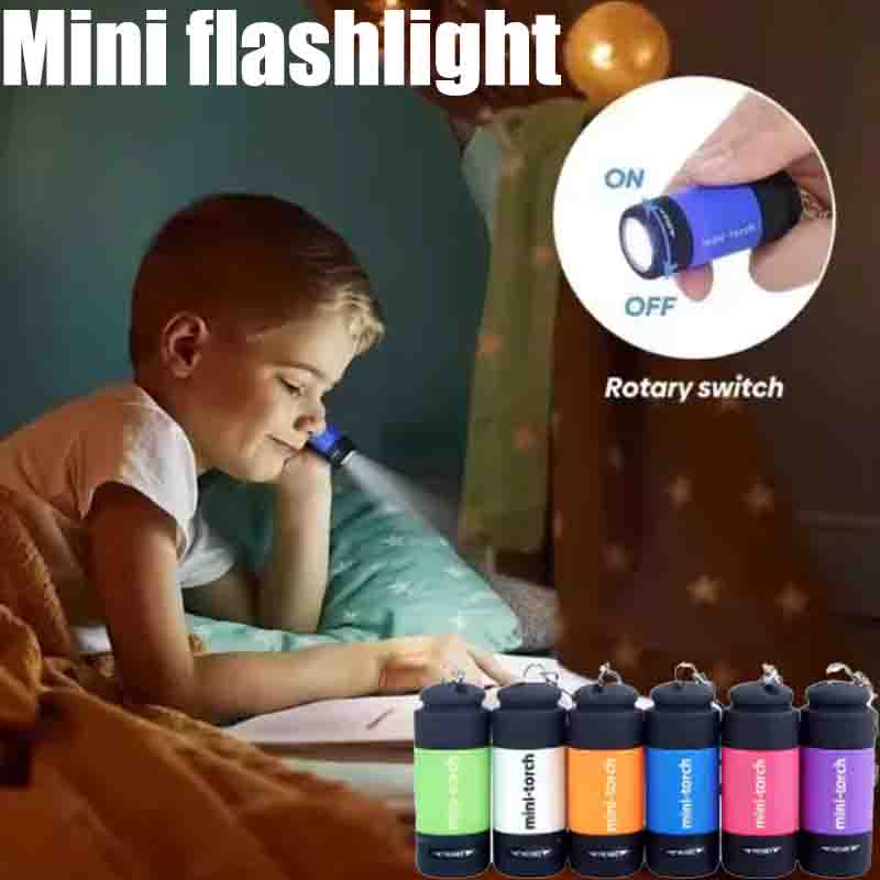 Outdoor Lighting Diy - Lanterna Mini Recarregável USB para Camping,