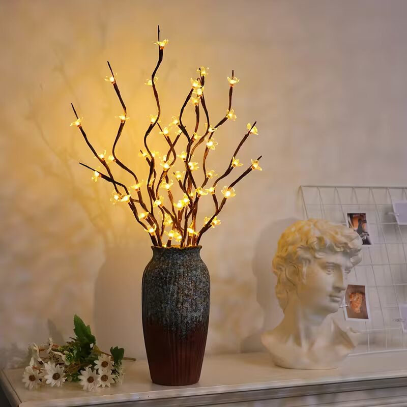 Outdoor Lighting Decoration - Luzes de ramo de cerejeira com