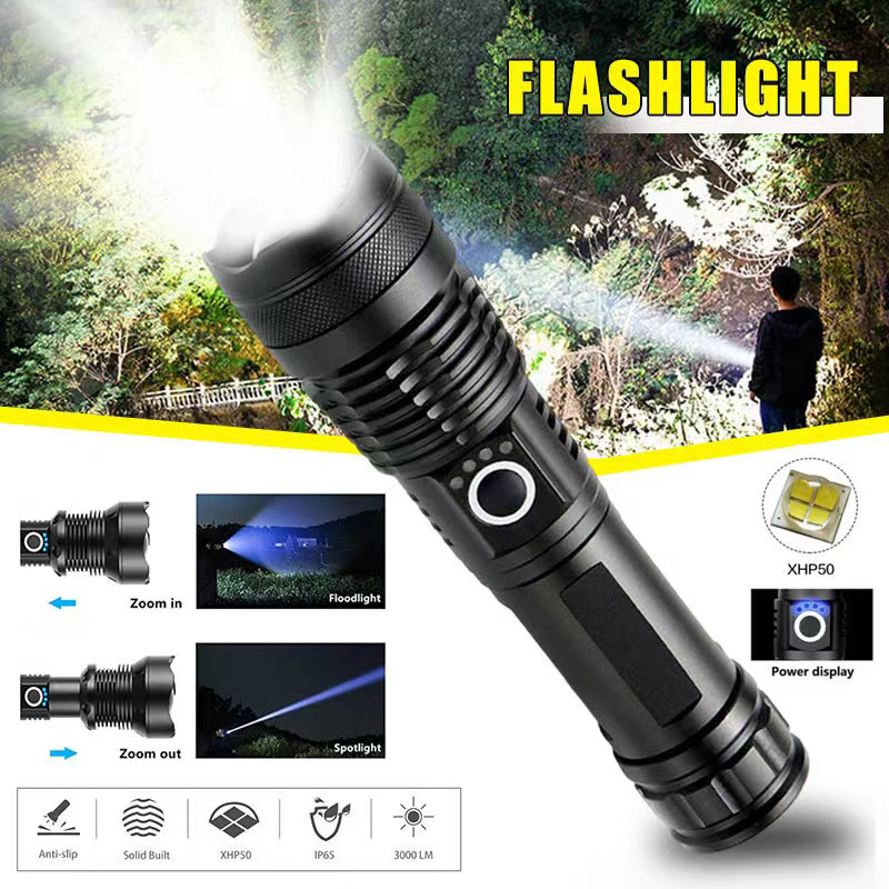 Outdoor Lighting Diy - Alta potência xhp70 lanterna led USB-C