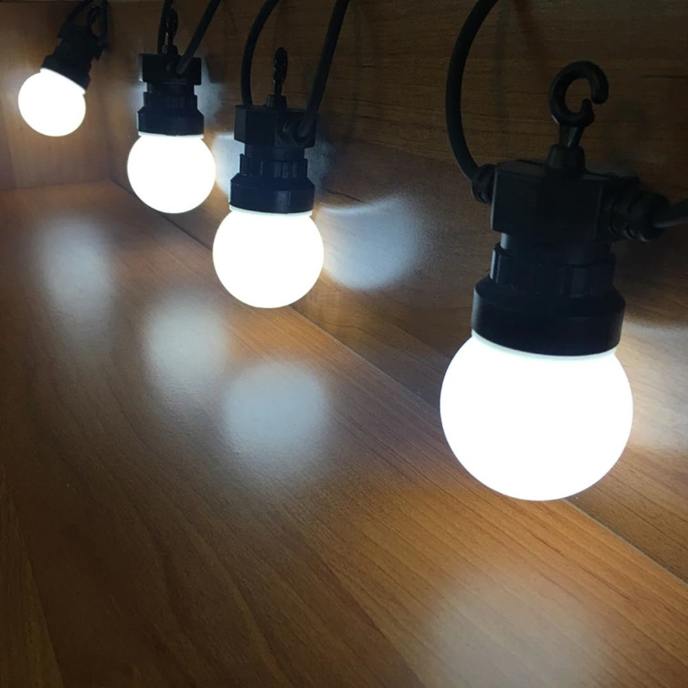 Led branco leitoso g50 globo l - String Light Bistro avaliação e preço