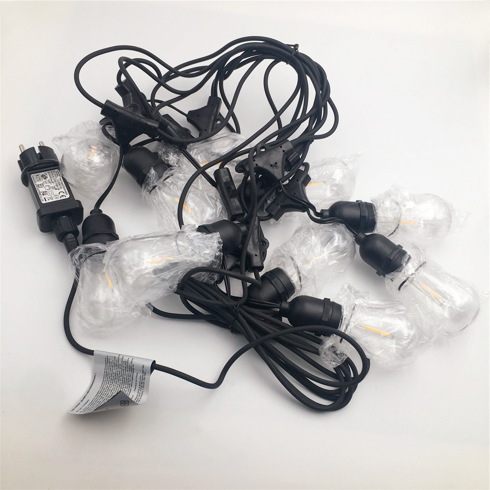 Luzes de corda ao ar livre gra - String Light Bistro avaliação e preço