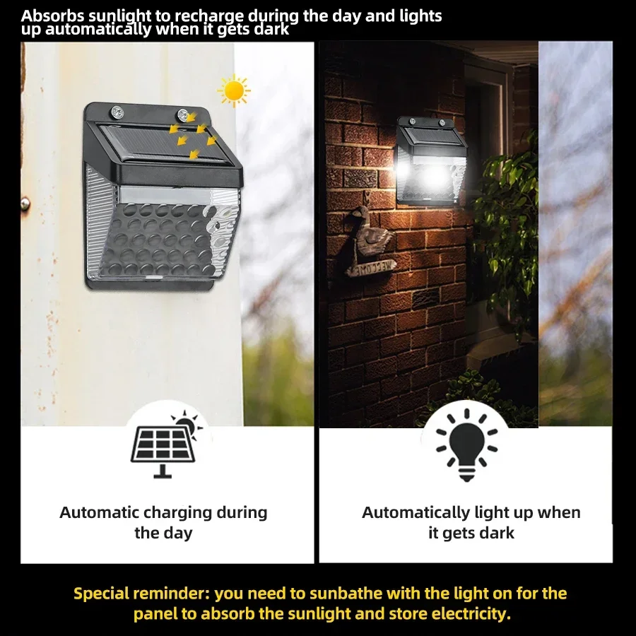 Luz Solar LED com Sensor de Mo - Outdoor Lighting Decoration avaliação e preço
