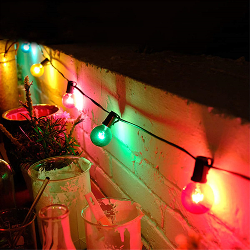 7.5m 25 g40 globo pátio luzes  - String Light Bistro avaliação e preço