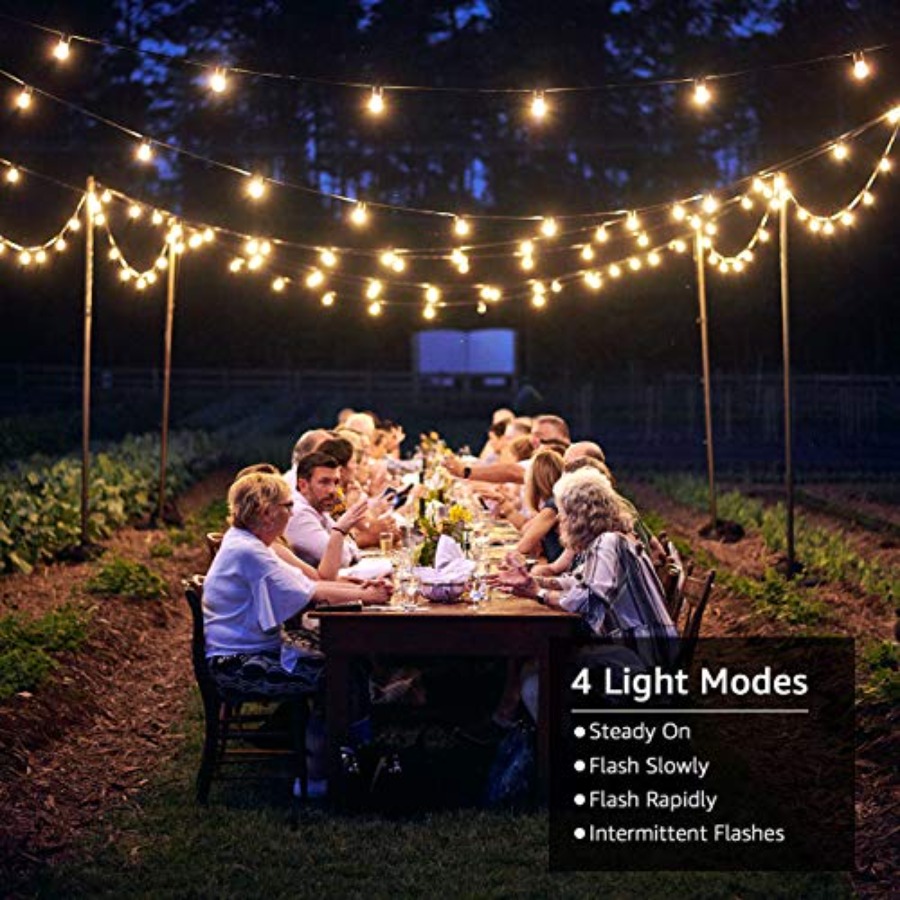 Luzes de Cordão Solares para E - String Light Bistro avaliação e preço