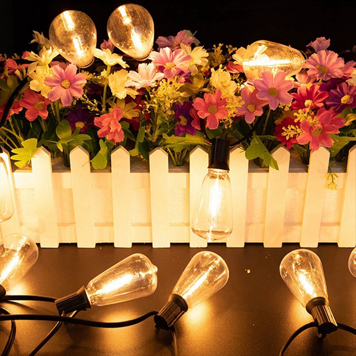 Top st38 led luz corda pátio l - String Light Bistro avaliação e preço