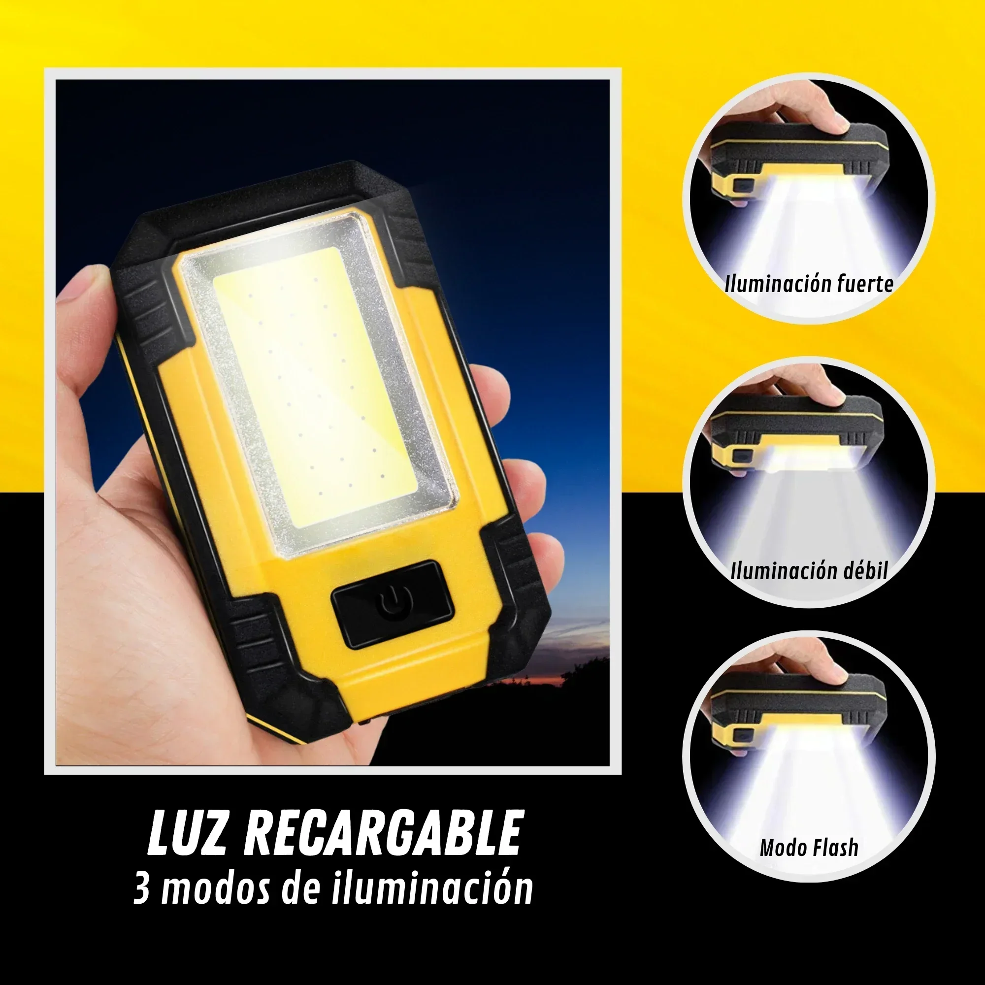 Lanterna de Trabalho Recarregá - Outdoor Lighting Lowes avaliação e preço