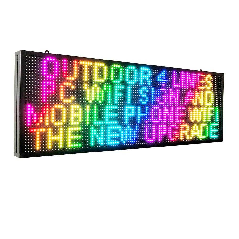 P5 loja de negócios led placa  - Outdoor Lighting For Store avaliação e preço