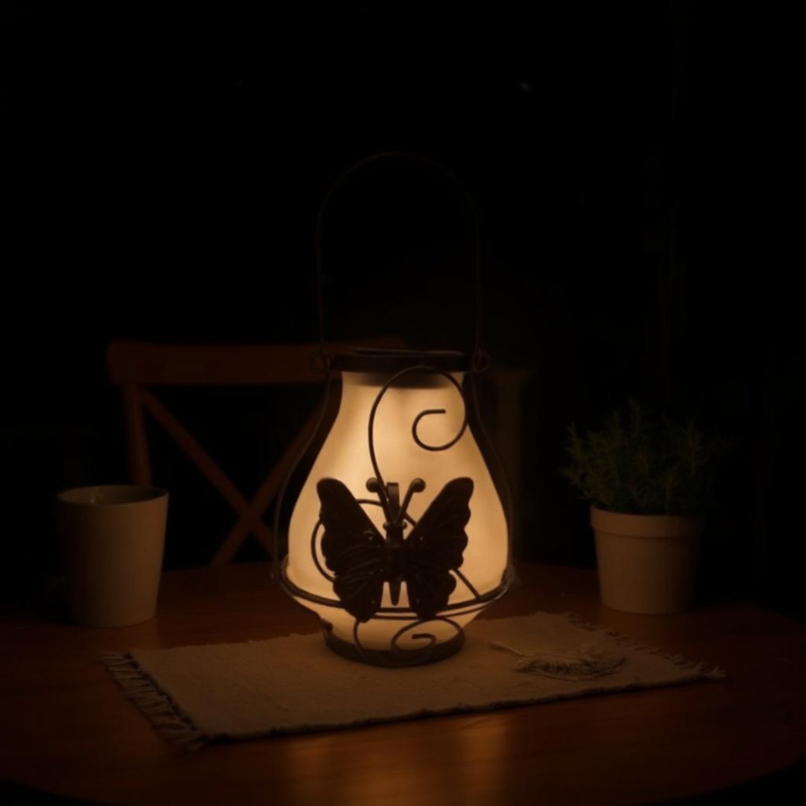 Lanterna Solar em Forma de Bor - Outdoor Lighting Decoration avaliação e preço