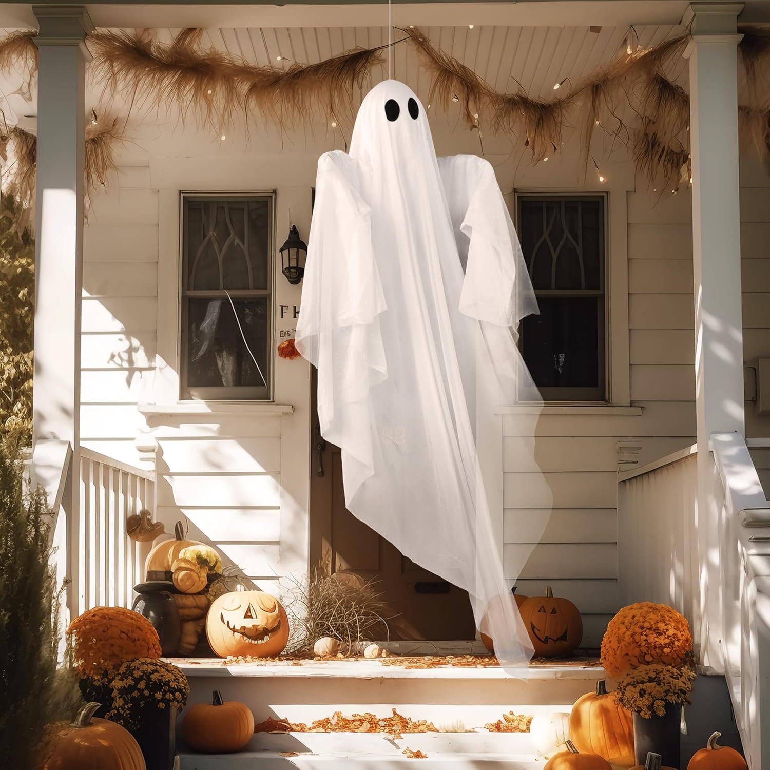 Fantasma Iluminado de Hallowee - Outdoor Lighting Ideas For Party avaliação e preço