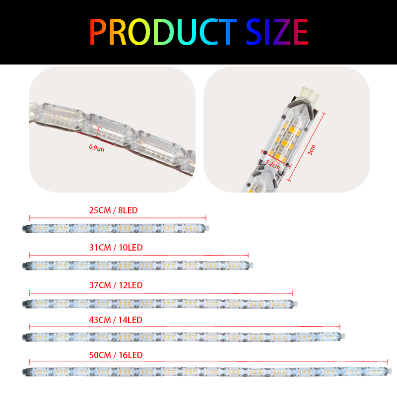 Fita LED Flexível 12V DRL à Pr - Waterproof Led Strip avaliação e preço