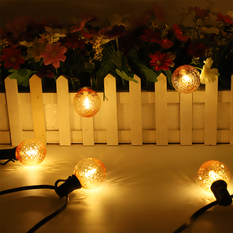 Luzes de Cordão G40 Ice Diamon - String Light Bistro avaliação e preço