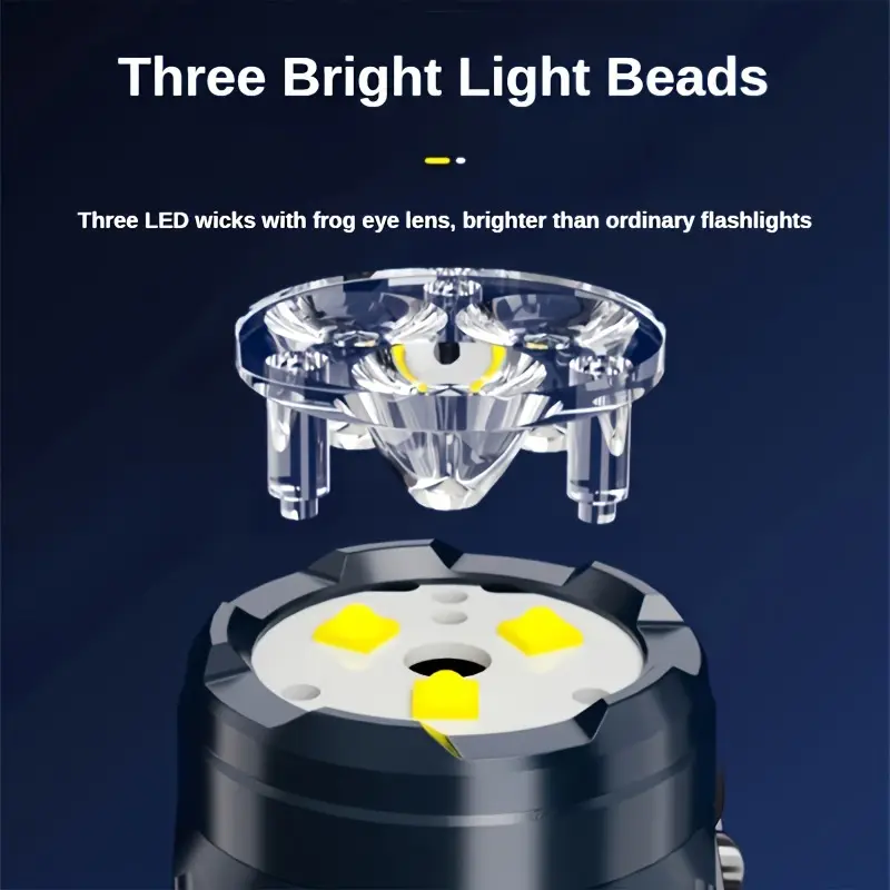Mini lanterna 3LED com clipe d - Outdoor Lighting Diy avaliação e preço