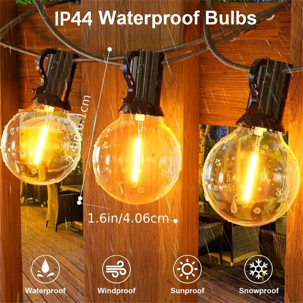 Luzes de corda ao ar livre, lu - String Light Bistro avaliação e preço