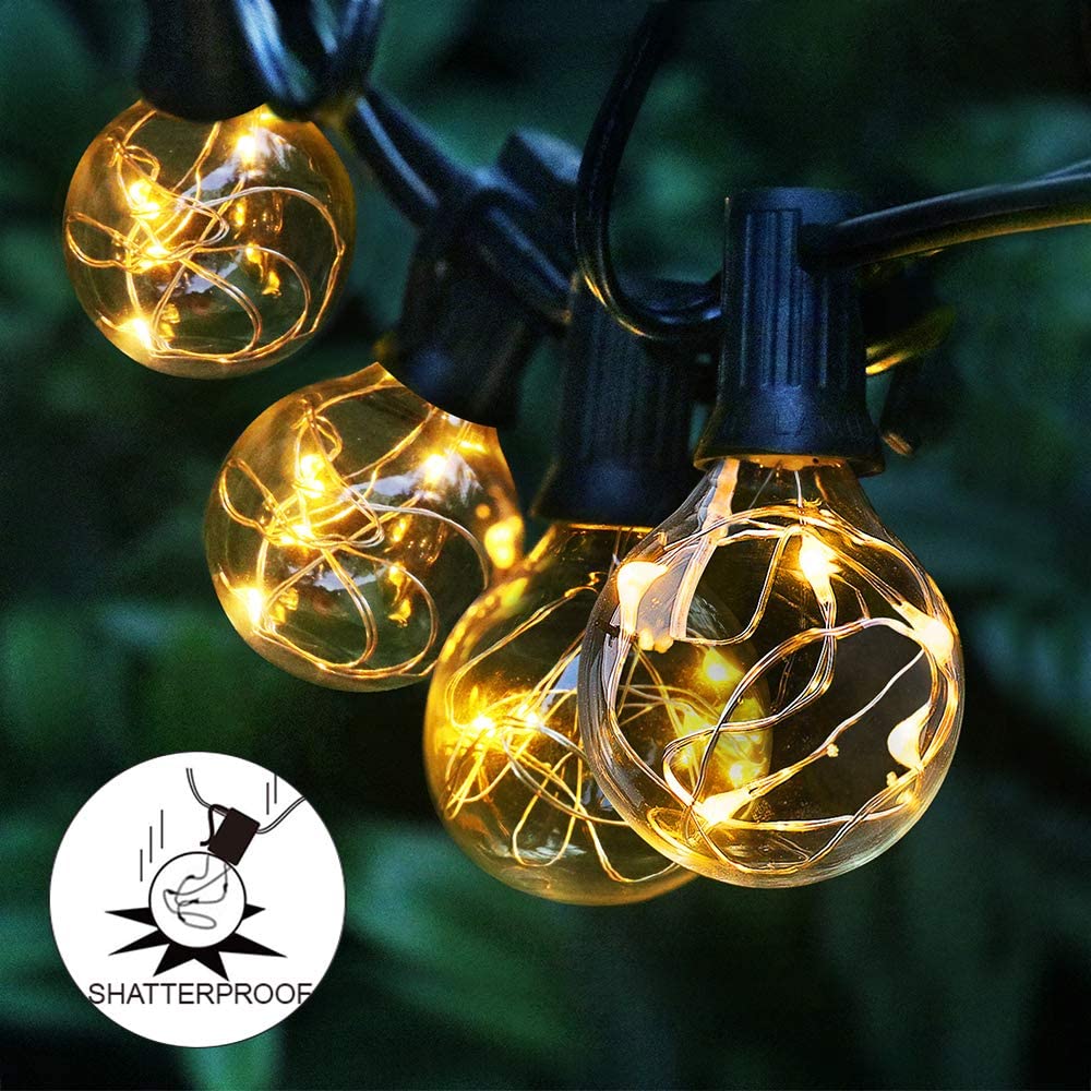 Solar Patio String Light G40,8 - String Light Bistro avaliação e preço