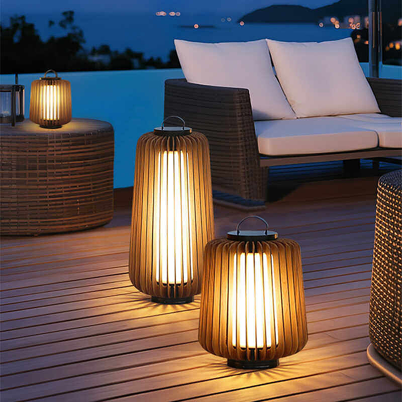 Luminária de chão solar LED pa - Outdoor Lighting Decoration avaliação e preço